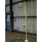 Free Standing Combination Showerwith Stainless Steel Shower Head and Bowl