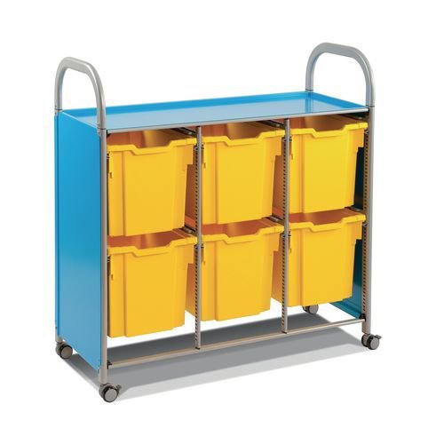 Gratnell Callero mobile tray storage trolleys