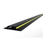 General Purpose Cable Protector,single Wide Bore, Black/yellow - 3 m