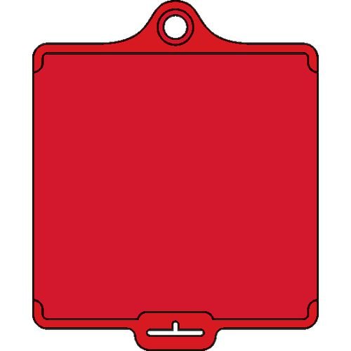 Assettag Medium Blank Pack 50 - Red