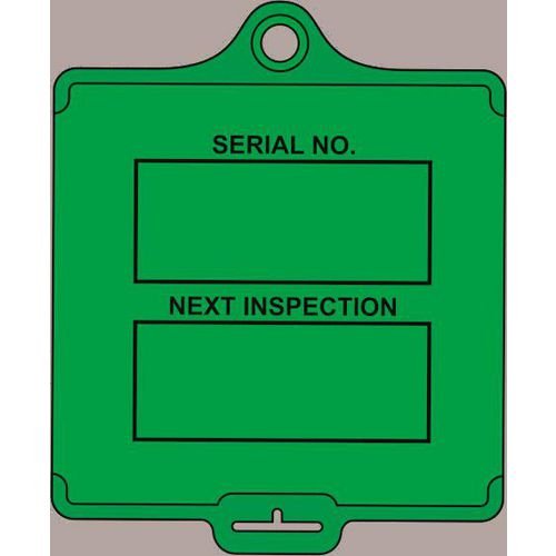 Assettag Medium Inspection (Style A) Pack 50 - Green