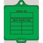 Assettag Medium Inspection(style B) Pack 50 - Green