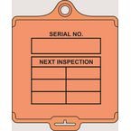 Assettag Medium Inspection(style B) Pack 50 - Orange