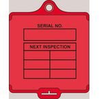 Assettag Medium Inspection(style B) Pack 50 - Red