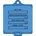 Assettag Medium Vibrationcontrol Pack 50 - Blue