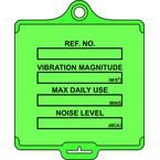 Assettag Medium Vibrationcontrol Pack 50 - Green