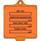 Assettag Medium Vibrationcontrol Pack 50 - Orange