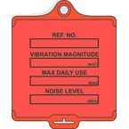 Assettag Medium Vibrationcontrol Pack 50 - Red