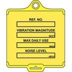 Assettag Medium Vibrationcontrol Pack 50 - Yellow