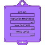 Assettag Medium Vibrationcontrol Pack 50 - Lilac