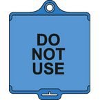 Assettag Medium Do Notuse (style A) Pack 50 - Blue
