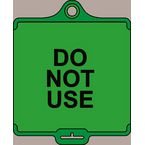 Assettag Medium Do Notuse (style A) Pack 50 - Green