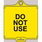 Assettag Medium Do Notuse (style A) Pack 50 - Yellow