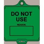 Assettag Medium Do Notuse (style B) Pack 50 - Green