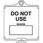 Assettag Medium Do Notuse (style B) Pack 50 - White