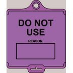 Assettag Medium Do Notuse (style B) Pack 50 - Lilac