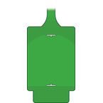 Assettag Flexblank Pack 50 - Green