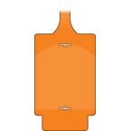 Assettag Flexblank Pack 50 - Orange