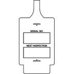 Assettag Flex Inspection(style A) Pack 50 - White