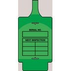Assettag Flex Inspection(style B) Pack 50 - Green