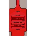 Assettag Flex Vibrationcontrol Pack 50 - Red