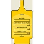 Assettag Flex Vibrationcontrol Pack 50 - Yellow