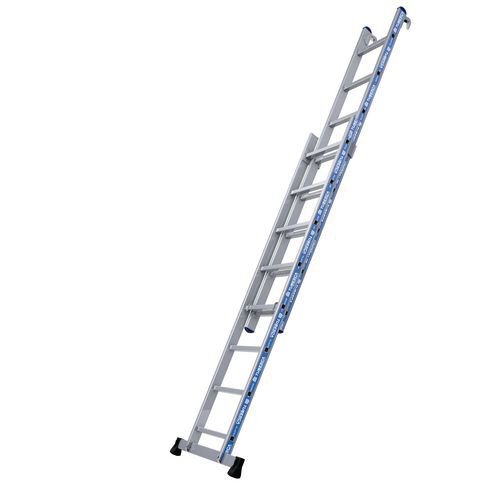 Two section push up ladders