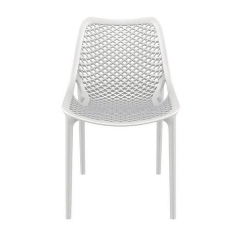 Polypropylene stacking cafe chairs