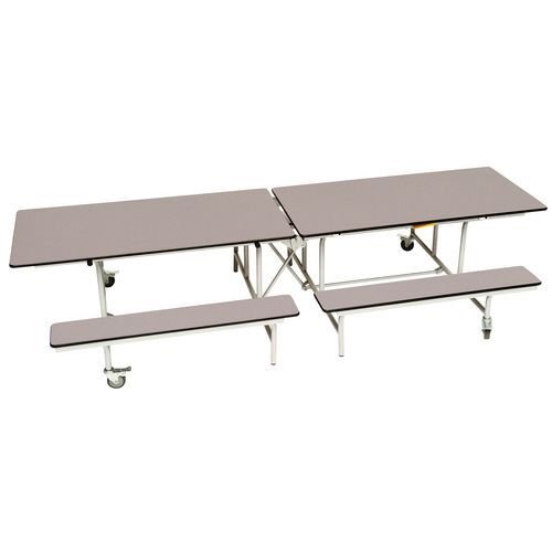 Mobile folding bench