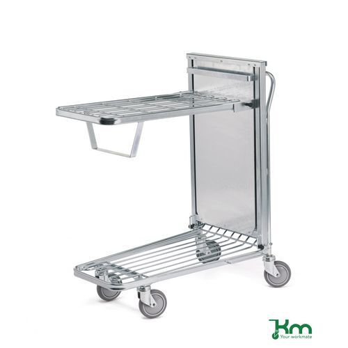 Konga self levelling stock trolley