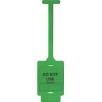 Assettag Flex Do Notuse (style B) Pack 50 - Green