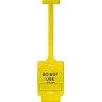 Assettag Flex Do Notuse (style B) Pack 50 - Yellow