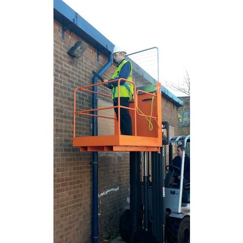 Access Platform With Side Gates L1250 X W950 X H2120mm - 250Kg