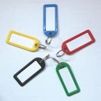 Keytab & Ring A 1 Pk 125 (25 Each Colour Blk, Blu, Grn, Red, Yel)