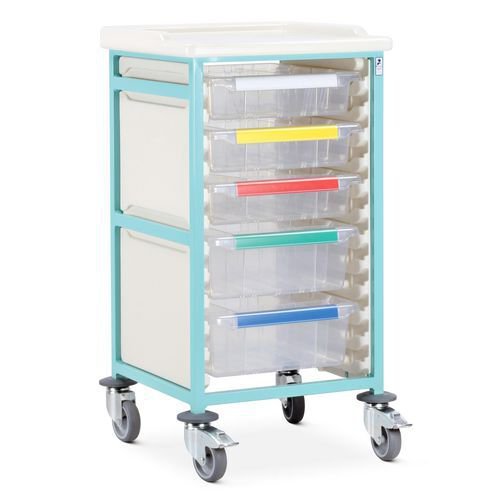 Caretray™ procedure trolleys with trays