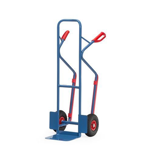 Fetra tubular steel sack truck with stair glides