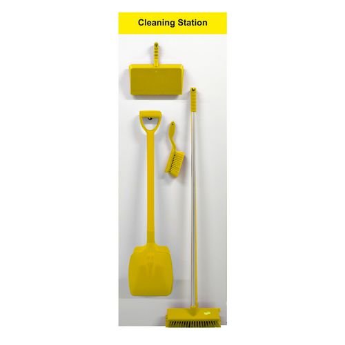 Shadowboard - Cleaning Station Style A (Yellow)