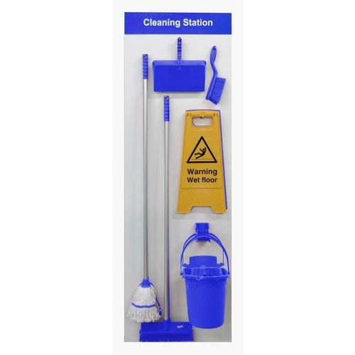 Shadowboard - Cleaning Station Style B (Blue)
