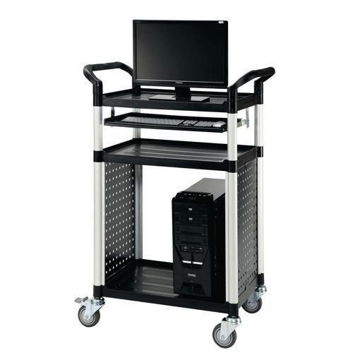 Mobile audio visual trolley