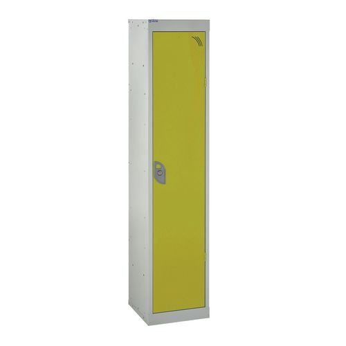 School Locker 1380.300.450 1 Compartment Yellow