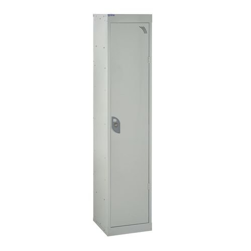 School Locker 1380.380.380 1 Compartment Light Grey