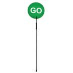 Stop / Go Lollipop Sign