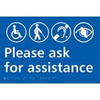 Please Ask for Assistance- Taktyle (300 X 200 Mm)