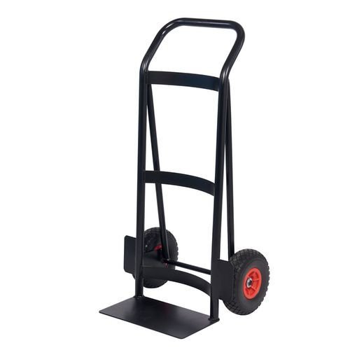 Heavy duty sack trucks with puncture proof wheels