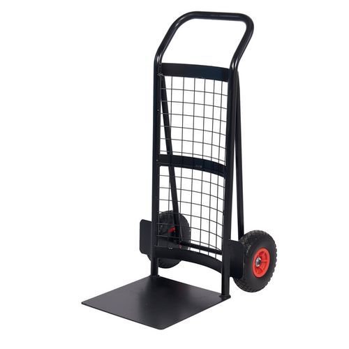 Heavy duty sack trucks with puncture proof wheels