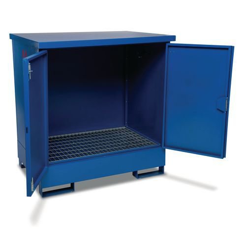 Armorgard COSHH lockable drum storage cabinet