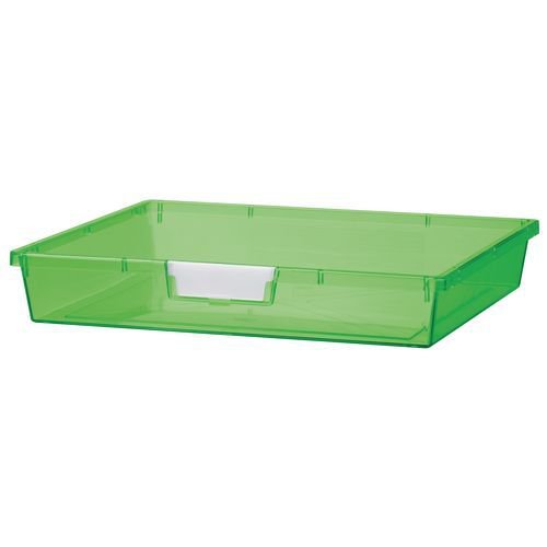Premium white racks with transparent trays - Additional trays (pack of 10)
