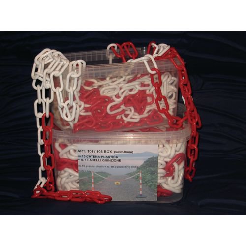 15m Plastic chain and connector box kit