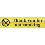 Thank You for Notsmoking - Pol (200 X 50 Mm)
