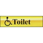 Toilet (with Disabledsymbol) - Pol (200 X 50 Mm)